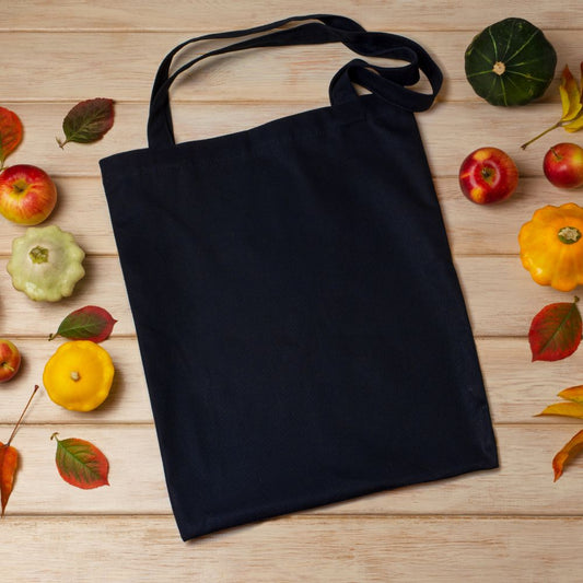 Stamp Graffiti Tote Bag with Zipper - T Bhai