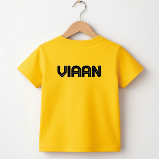 1st Birthday T-Shirt for Kids | Car Dumper Excavator & Engine