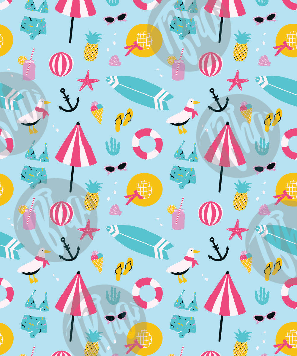 Beach Bum All Over Printed Bomber Jacket - T Bhai