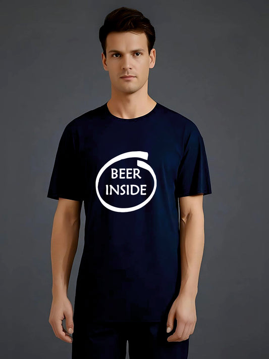 Beer Inside Milk Inside Family T-Shirt - T Bhai