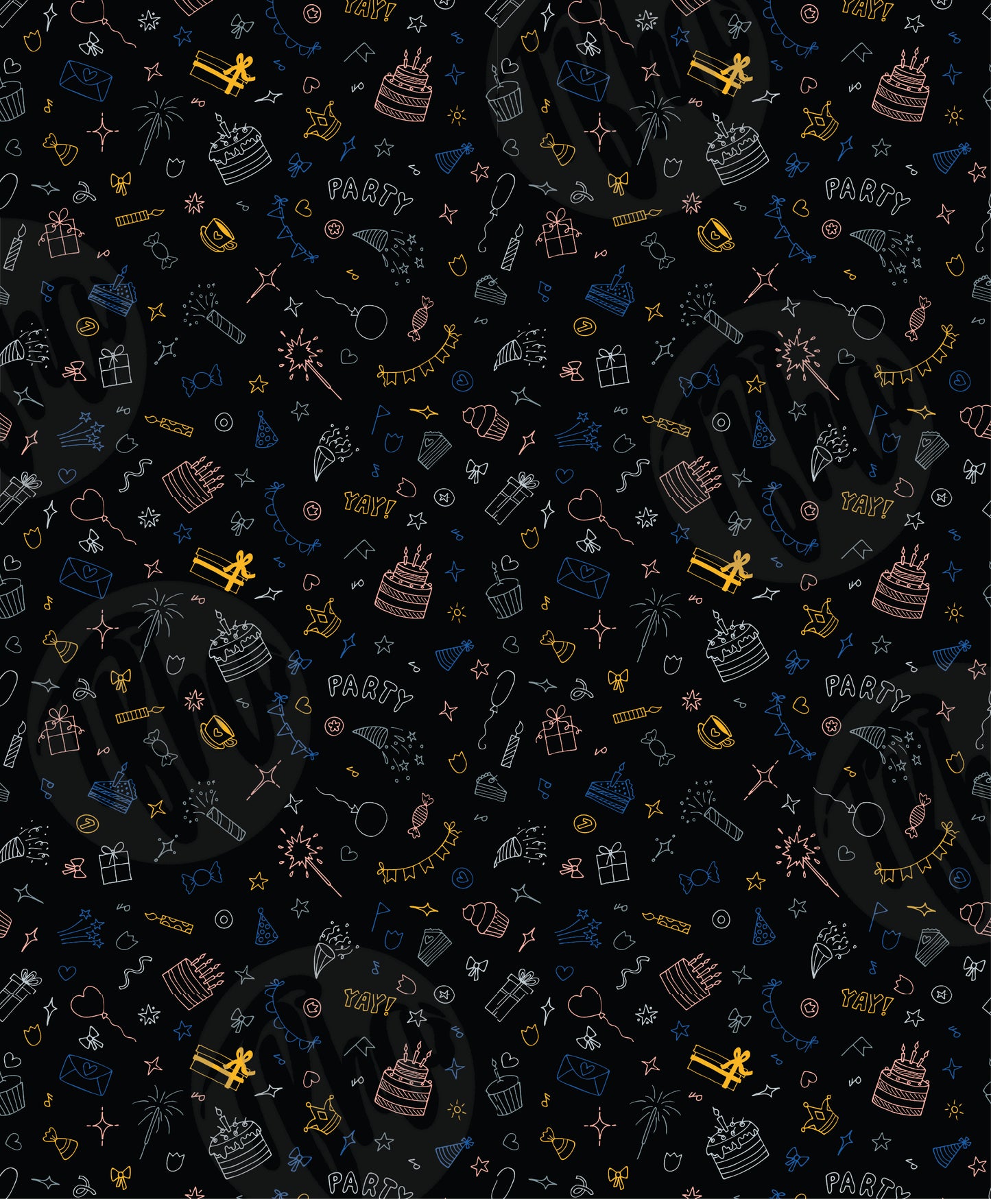 Blow Out the Candles All Over Printed Bomber Jacket - T Bhai