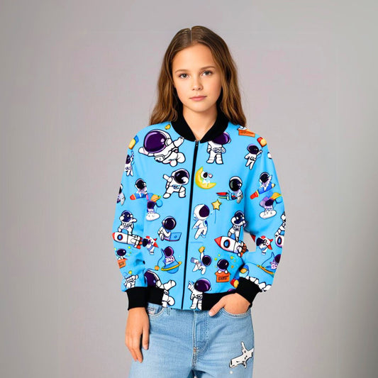 Astronauts AOP Bomber Jacket - T Bhai