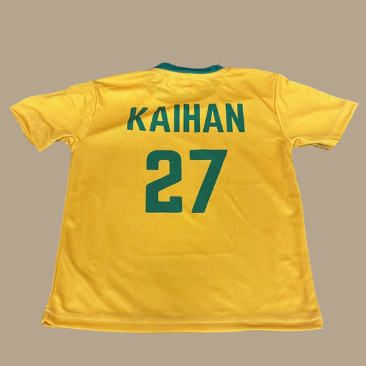 Personalized Brazil Jersey and Shorts for Football Enthusiasts - T Bhai