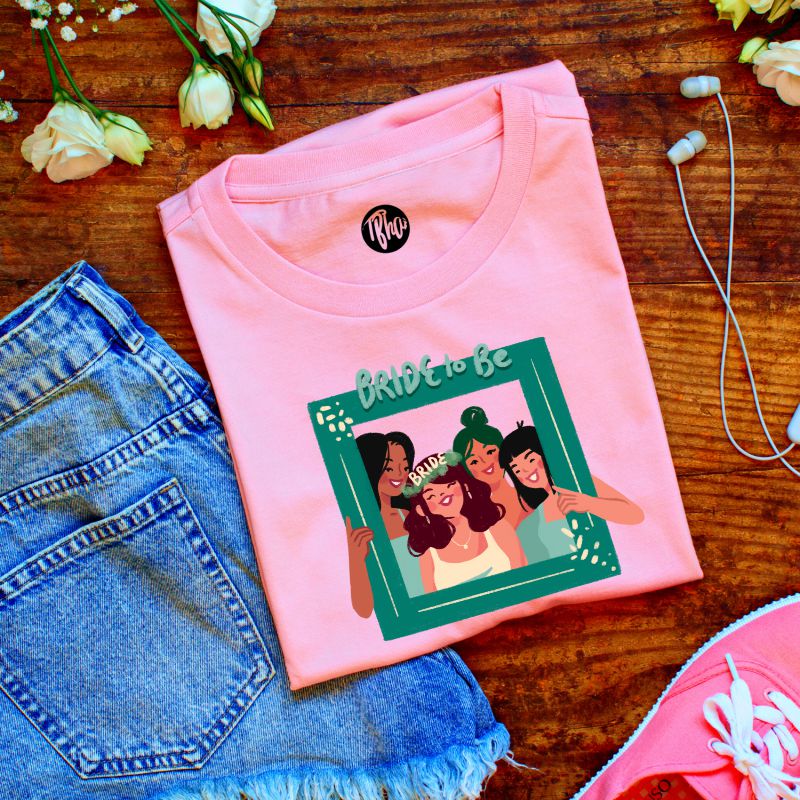 Bride To Be T-Shirt for Pre-Wedding Shoot - T Bhai