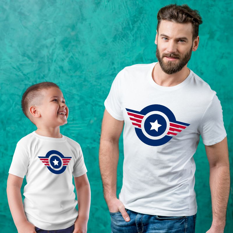 Captain Dad & Junior On Duty - T Bhai