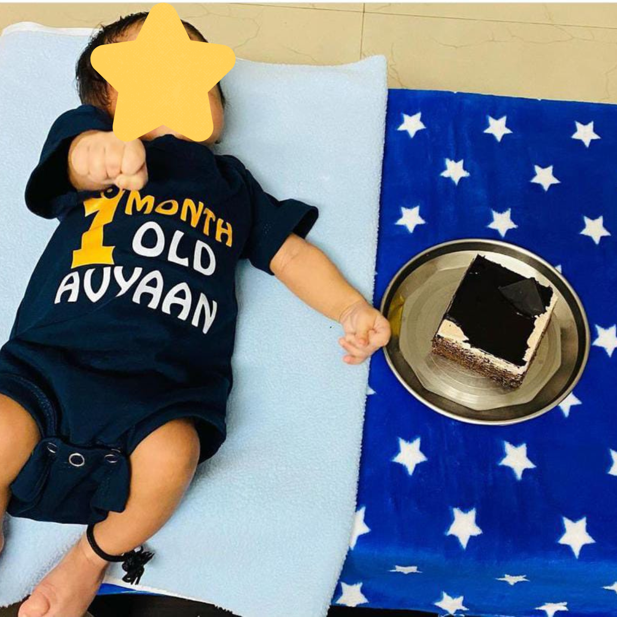 Personalized Monthly Birthday T-Shirt for Babies | 0-9 Months - T Bhai