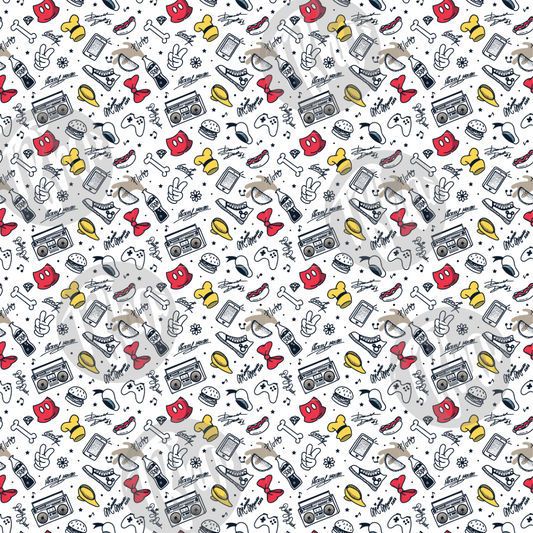 Retro Theme All Over Printed Sweatshirt - T Bhai