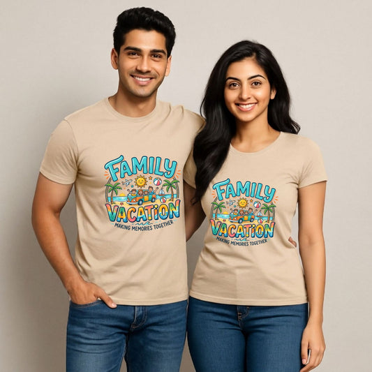 Family Vacation Making Memories Together Holiday T-Shirts