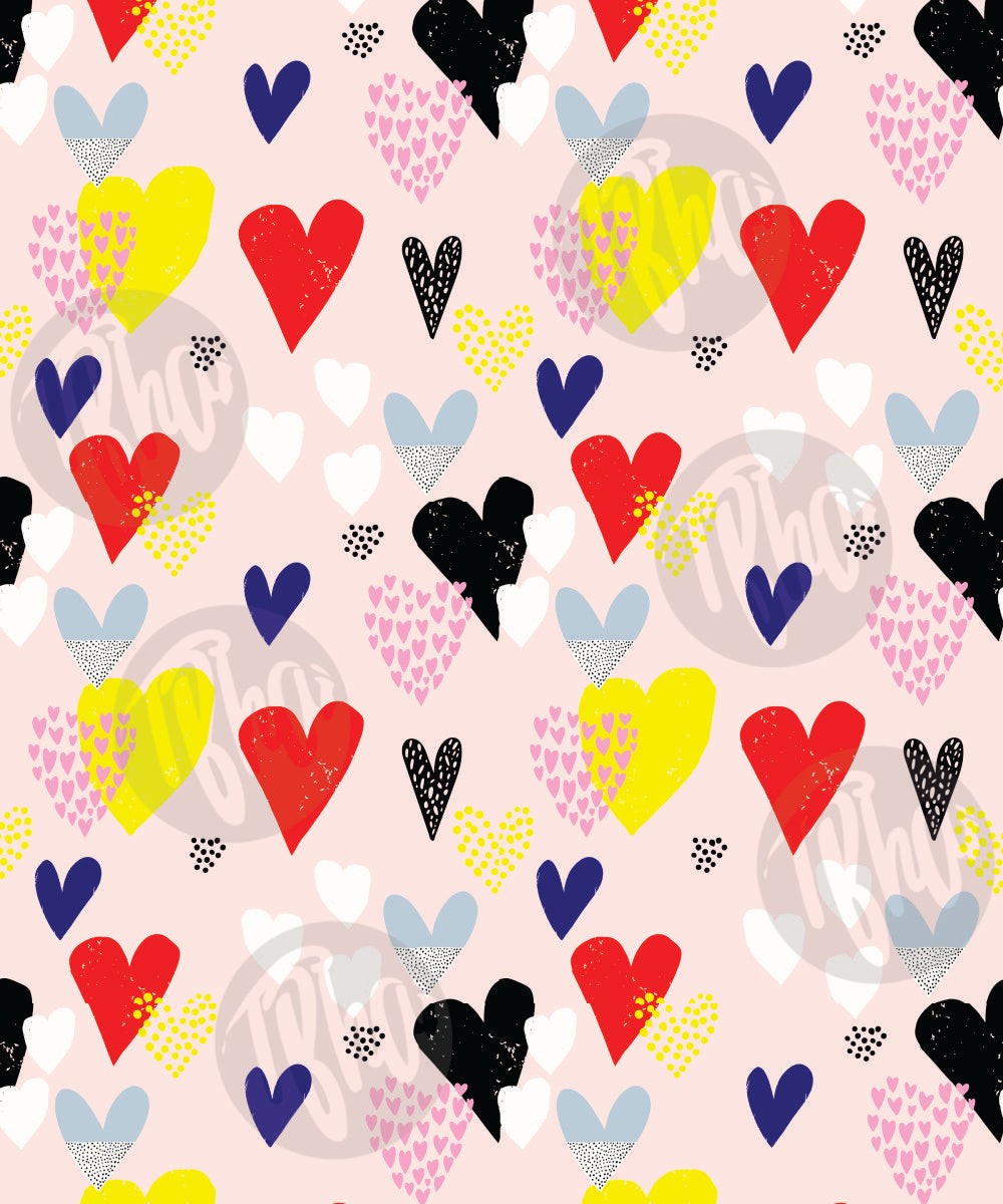 Floral Heart Patterns All Over Printed Bomber Jacket - T Bhai