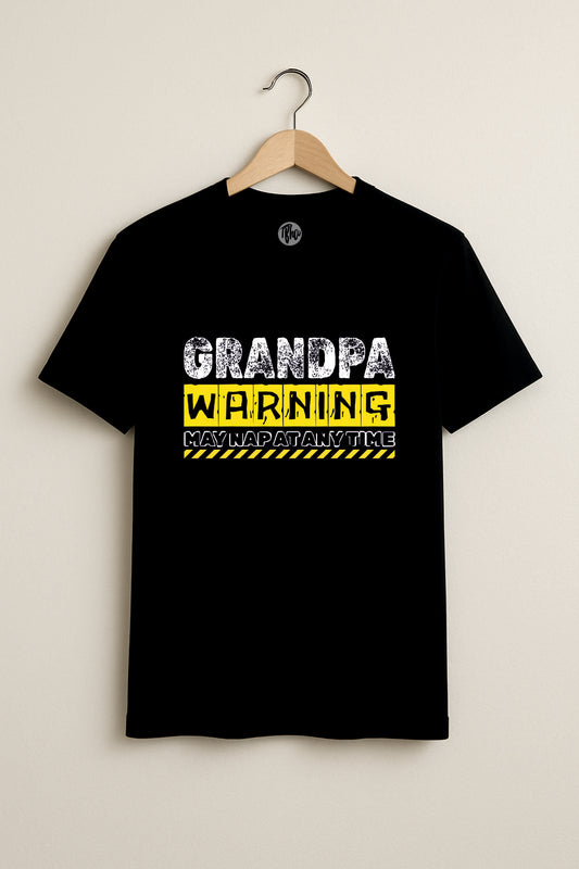 The Napping Grandpa Gift T-Shirt | Grandfather Humor Tee