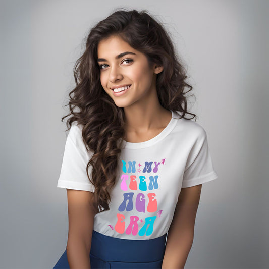 In My Teenage Era 13th Birthday T-Shirt For Girls - T Bhai
