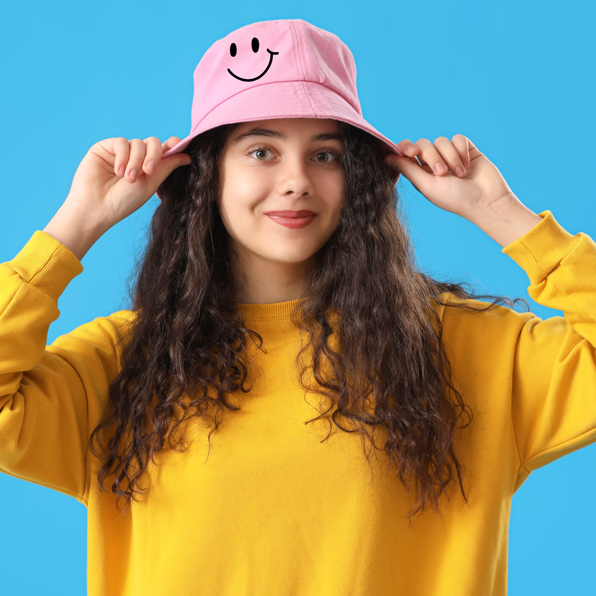 Smile Bucket Hat | Ideal for Vacations & Outings - T Bhai