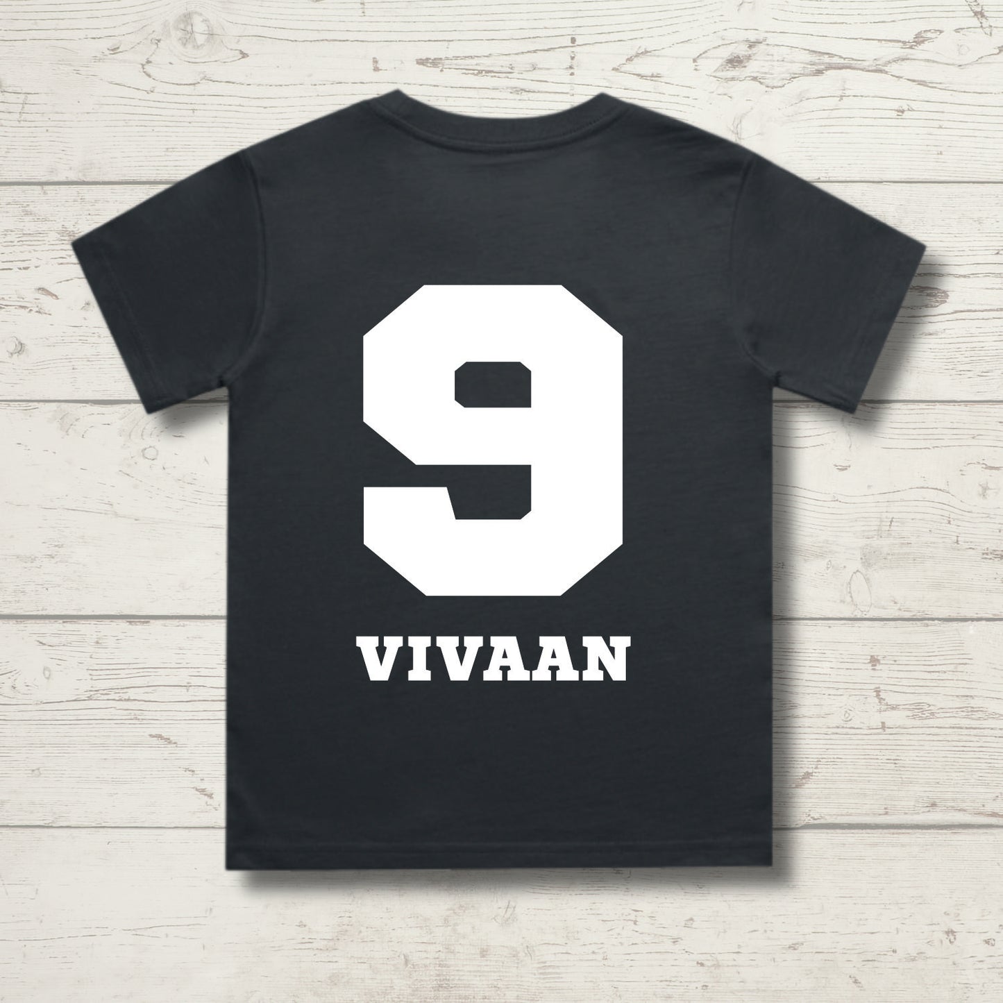 Official Nine Year Old | 9th Birthday Steel Grey T-Shirt
