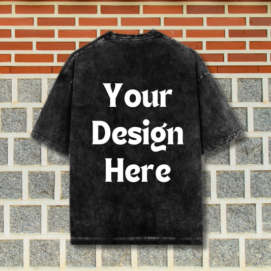 Custom Premium Unisex Acid Washed Oversized T-Shirts - T Bhai