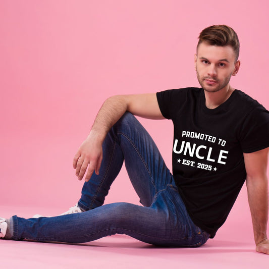 Personalized Promoted to Pregnancy Announcement T-Shirts | Customize for Dada, Dadi, Chacha, Mama etc - T Bhai