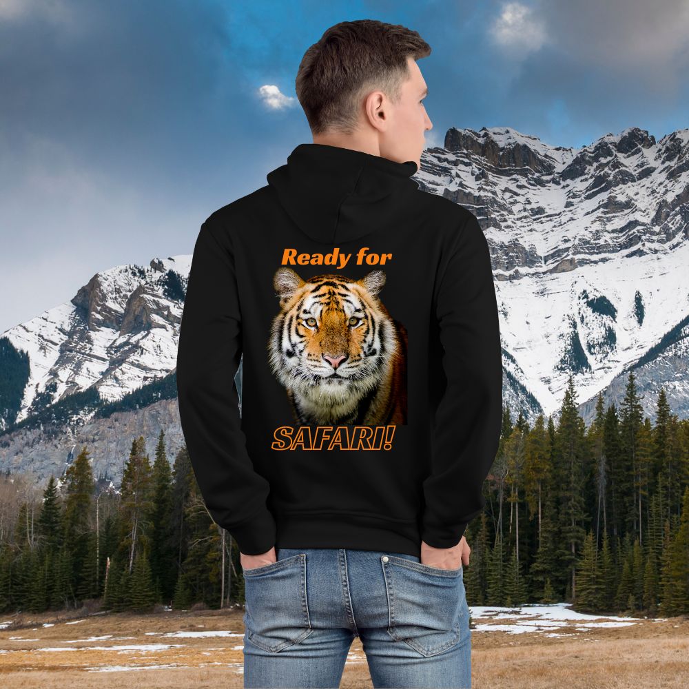 Ready for Safari Adventure Travel and Vacation Unisex Hoodies for Kids