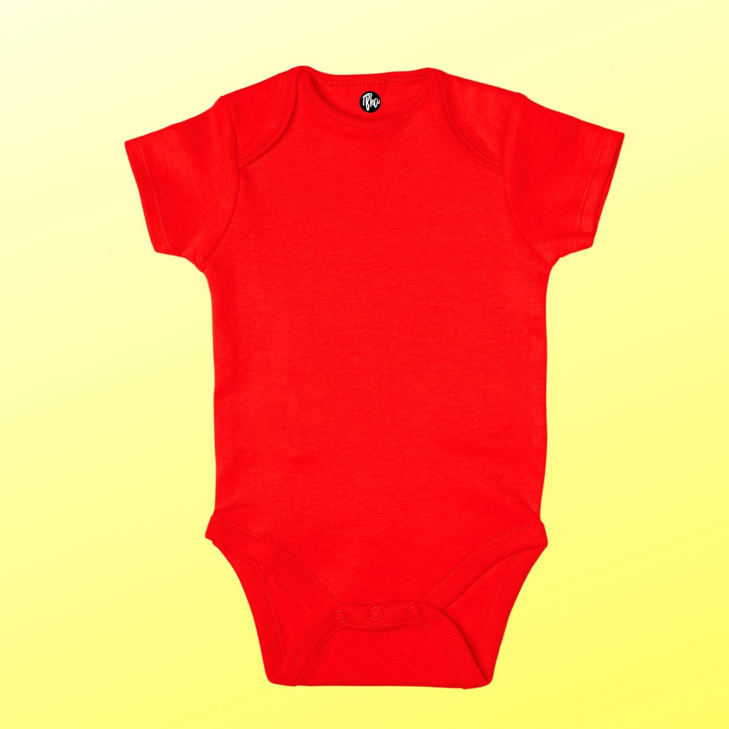 Plain Red Onesie for Baby exclusive at T Bhai - Main Image