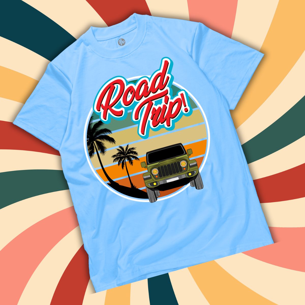 Road Trip Oversized T-Shirt Unisex Fit exclusive at T Bhai
