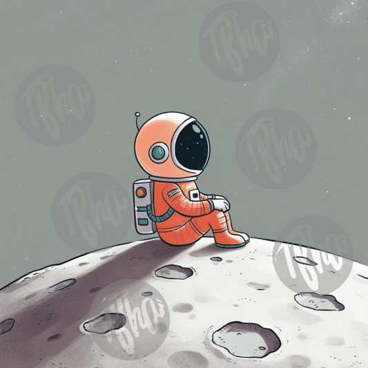 Space Theme All Over Printed Sweatshirt - T Bhai