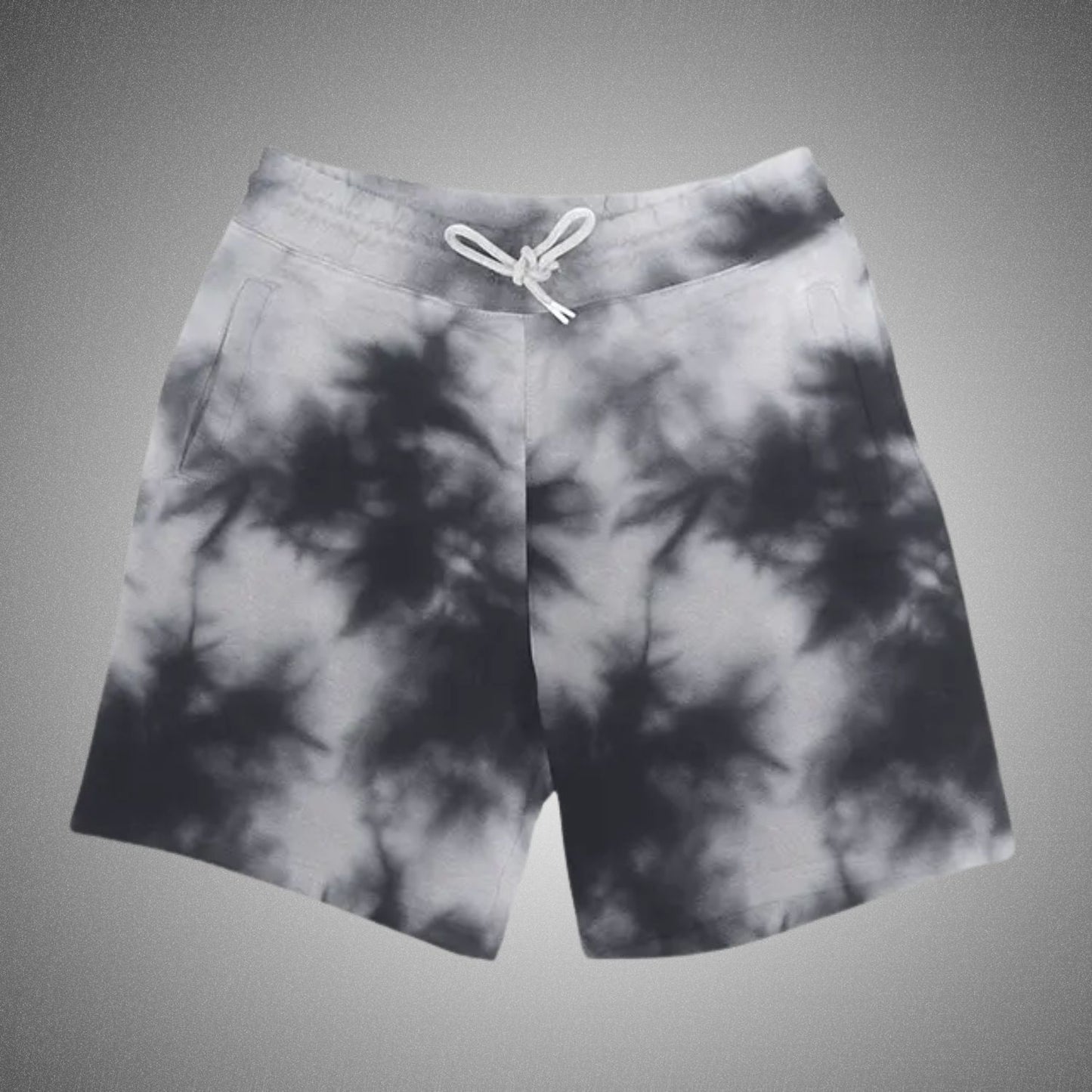 Premium Tie & Dye Oversize T-Shirts & Shorts Combo - Black & White - T Bhai