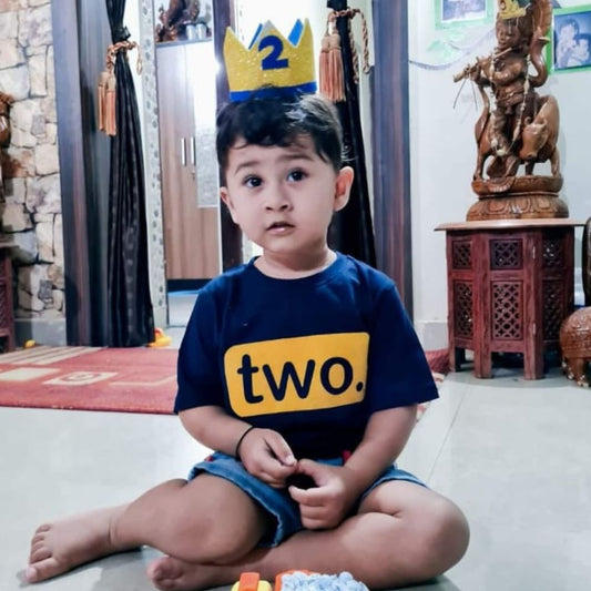 I am Turning Two - 2nd Birthday T-Shirt for Kids - T Bhai