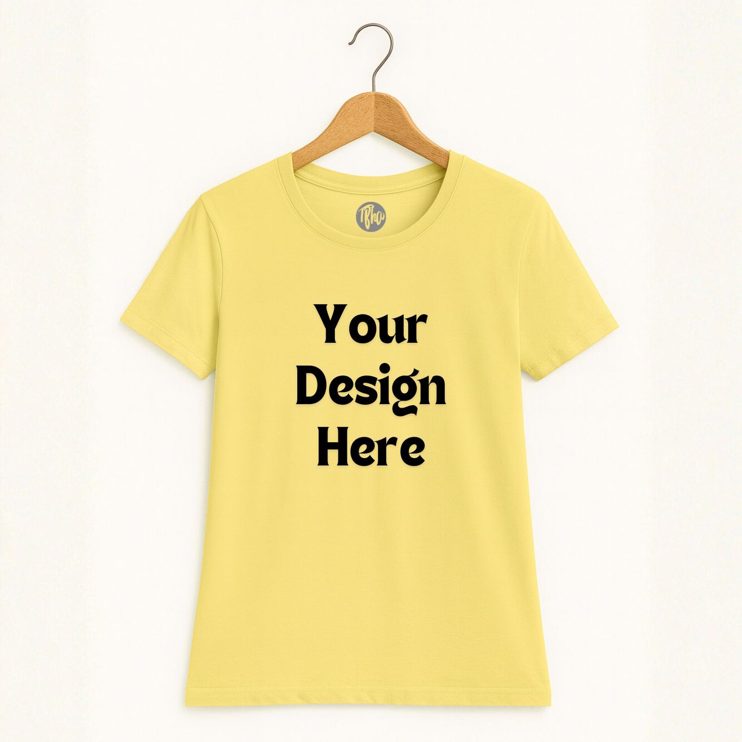 Custom Premium Pure Cotton Women T-Shirts