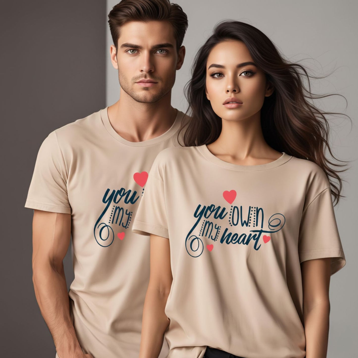 You Own My Heart Couple T-Shirt