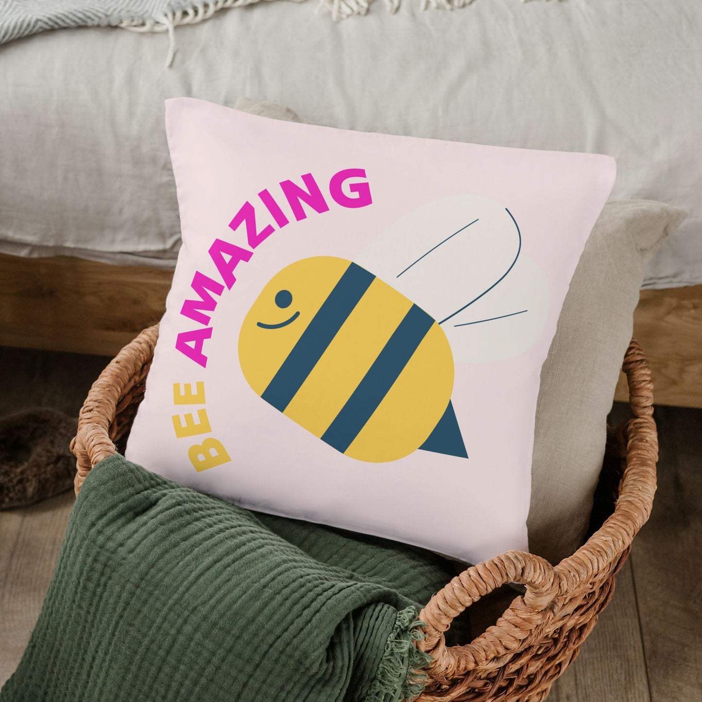 Bee Amazing Cushion Cover - T Bhai