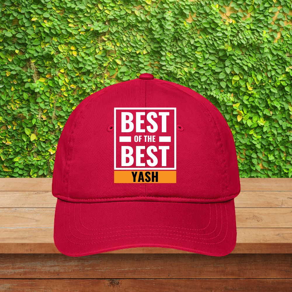 Customized Best of the Best Cap Birthday and Raksha Bandhan Gift