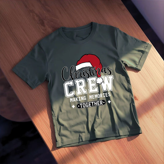 Christmas Crew Making Memories Together Xmas T-Shirts
