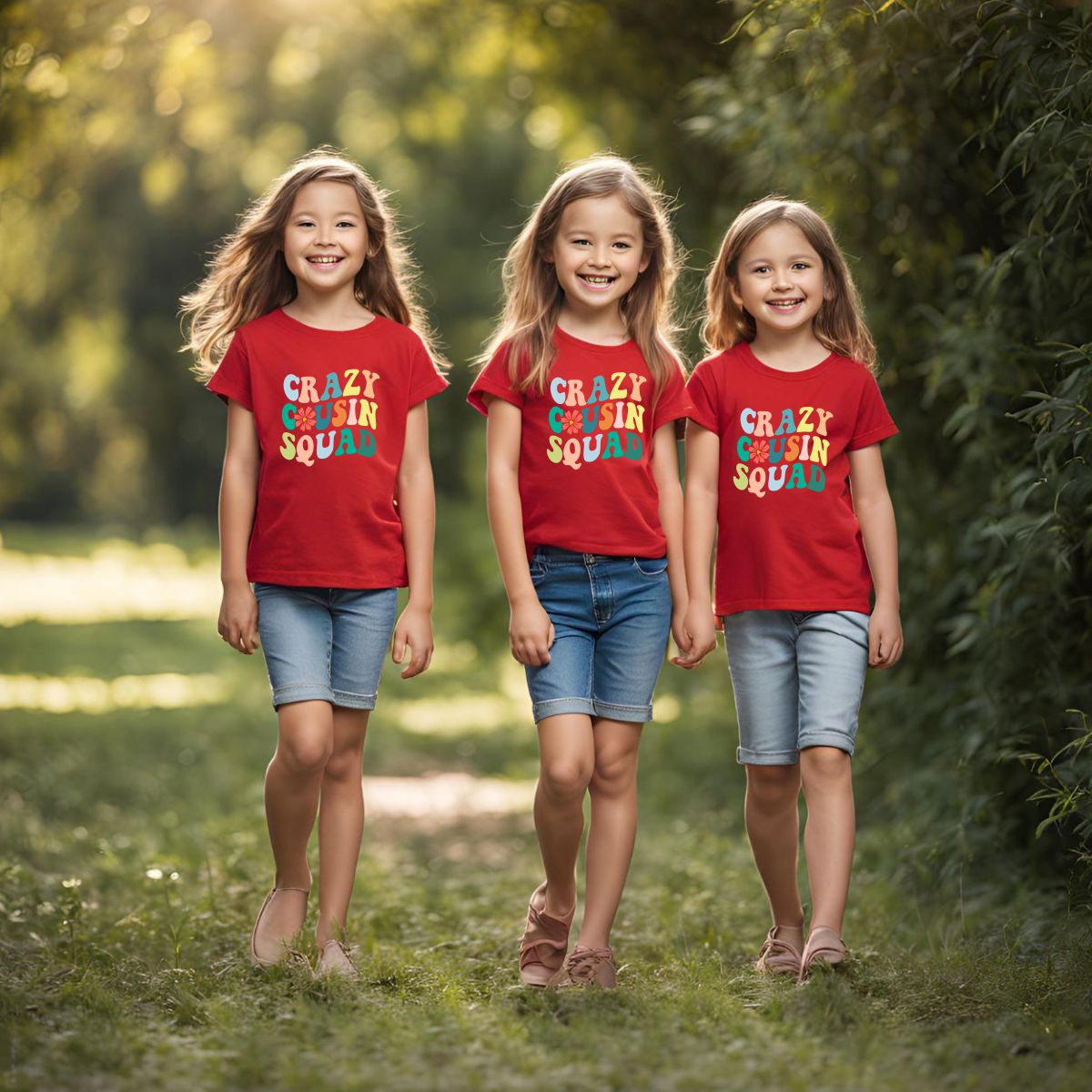 Crazy Cousin Squad T-Shirts - T Bhai