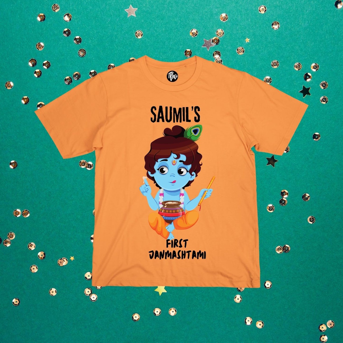 My First Janmashtami Customized T-Shirt for Kids - T Bhai