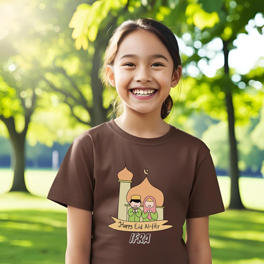 Customised Happy Eid-Al-Fitr T-Shirts - T Bhai
