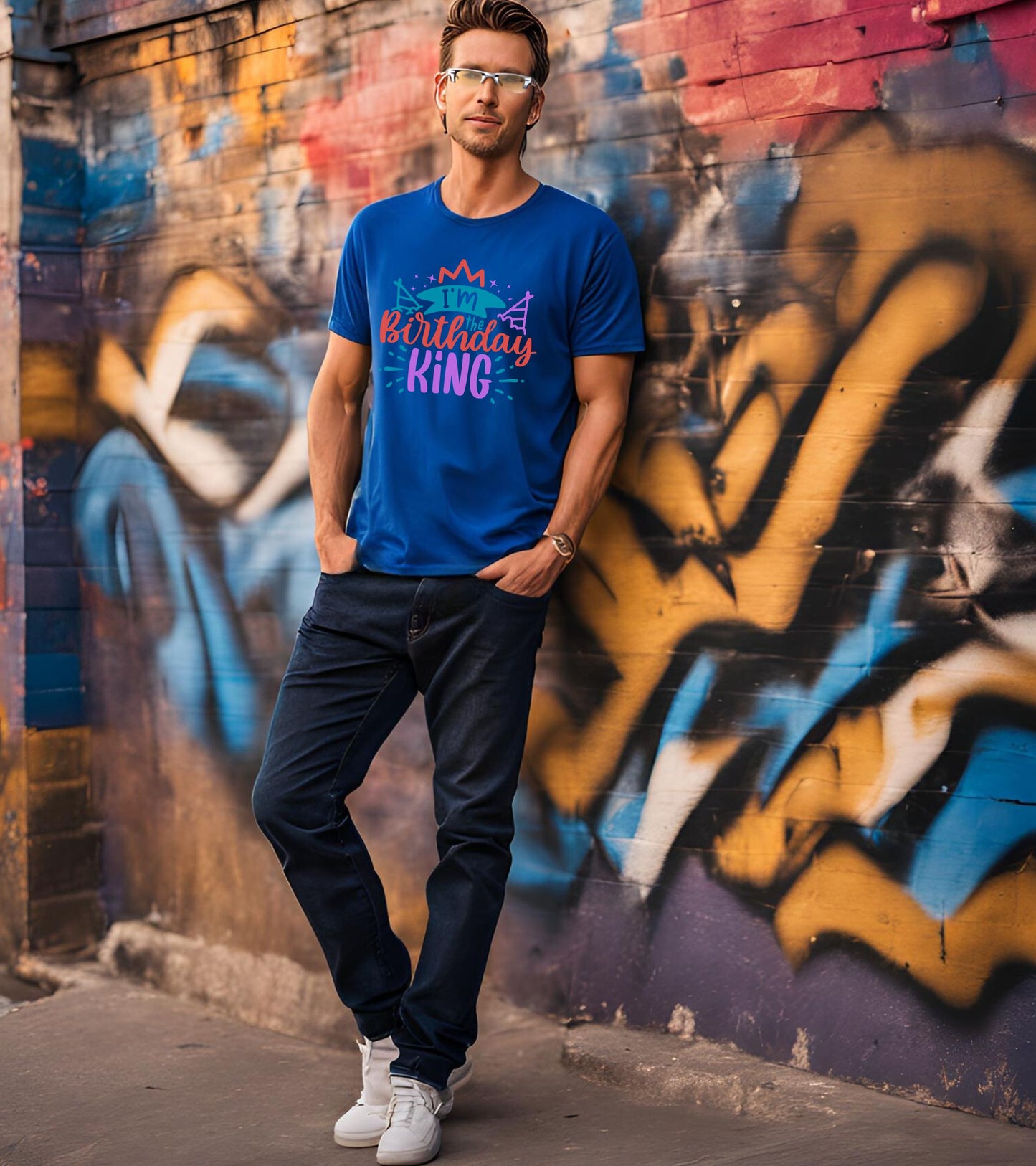 I Am The Birthday King T-Shirt - T Bhai