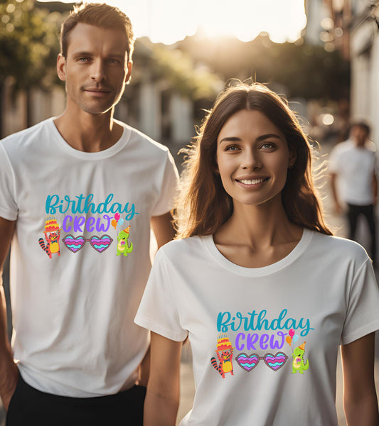 Birthday Crew Party T-Shirt For The Birthday Gang - T Bhai