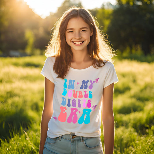 In my Double Digits Era | 10th Birthday T-Shirt - T Bhai