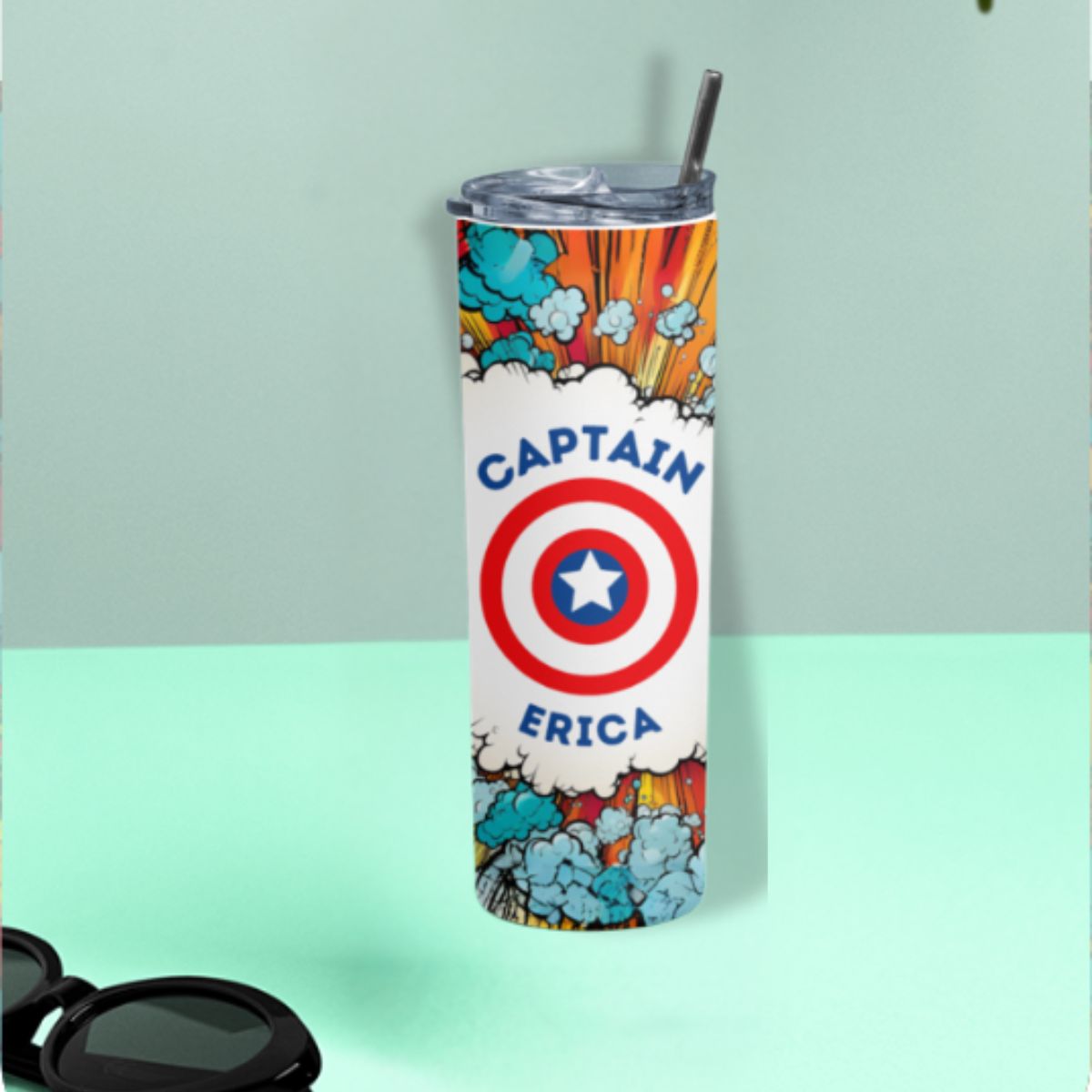 Captain America Personalized Tumbler | Birthday Gift & Return Gifts - T Bhai