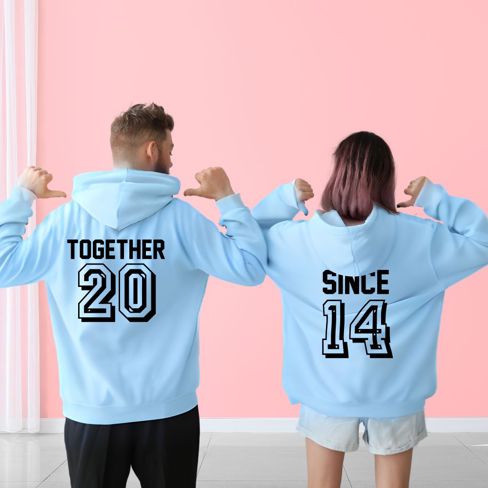 Together Since Personalized Couple Hoodies - T Bhai