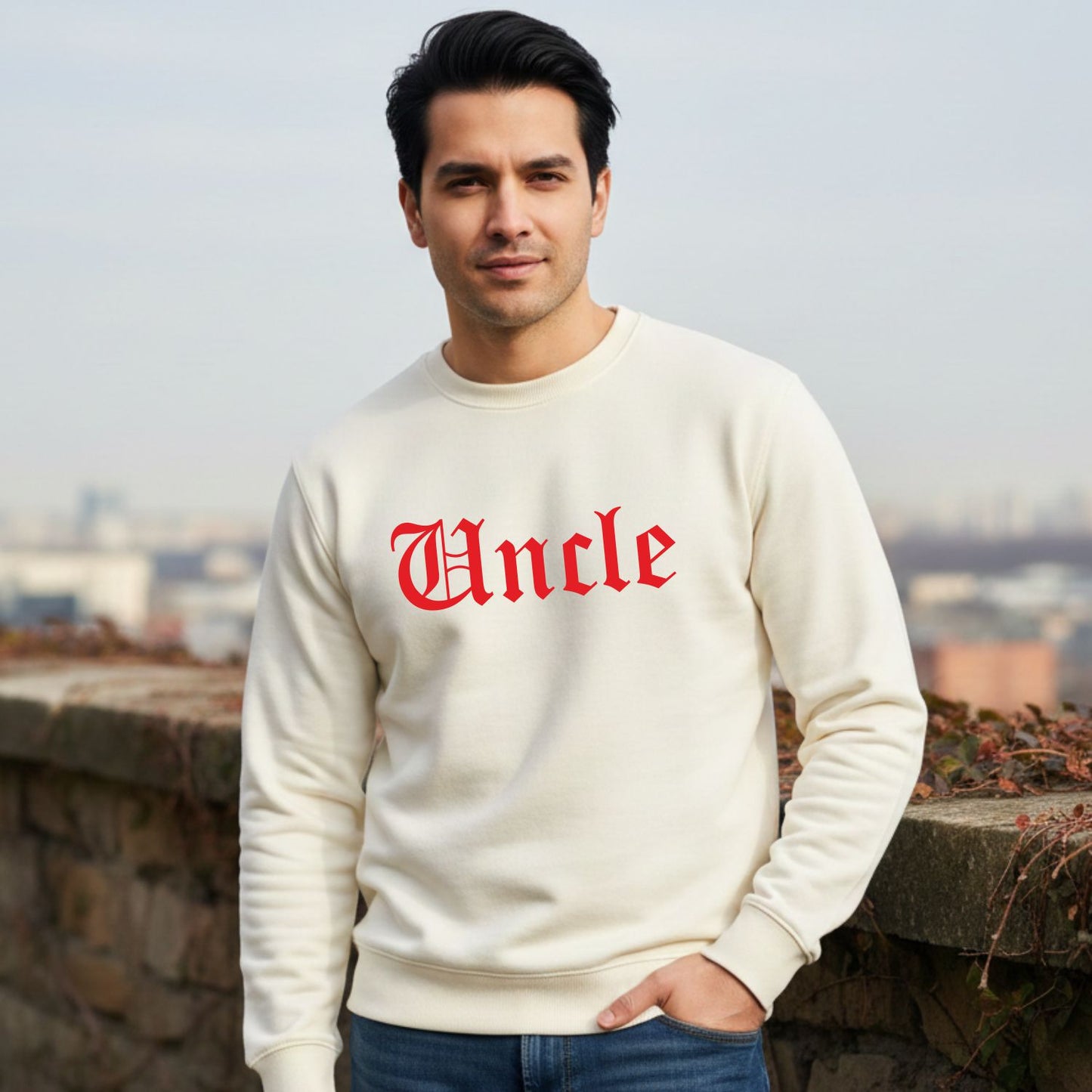 Personalized Auntie & Uncle Sweatshirts - Aesthetic Family Announcement Apparel