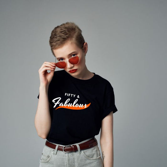 Fifty & Fabulous - Half Century Tee - T Bhai