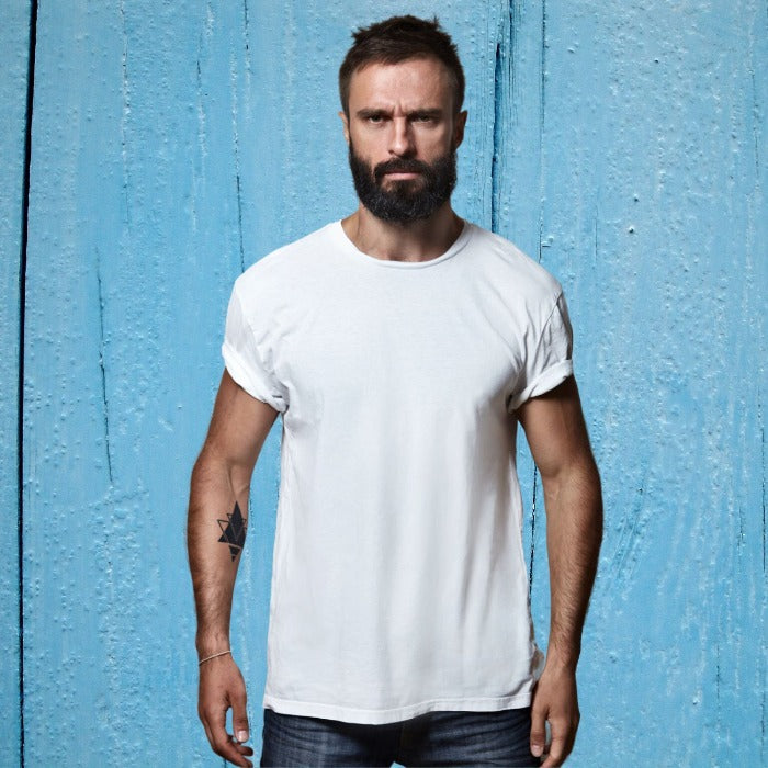 Men's Plain T-Shirt White - T Bhai