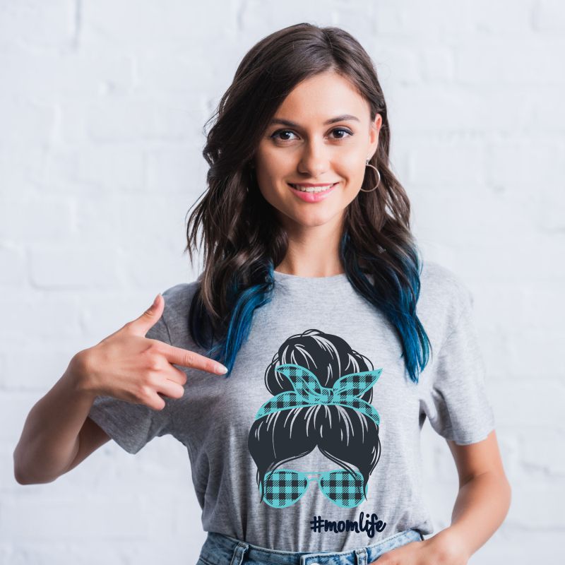 Mom Life T-Shirt for Women - T Bhai