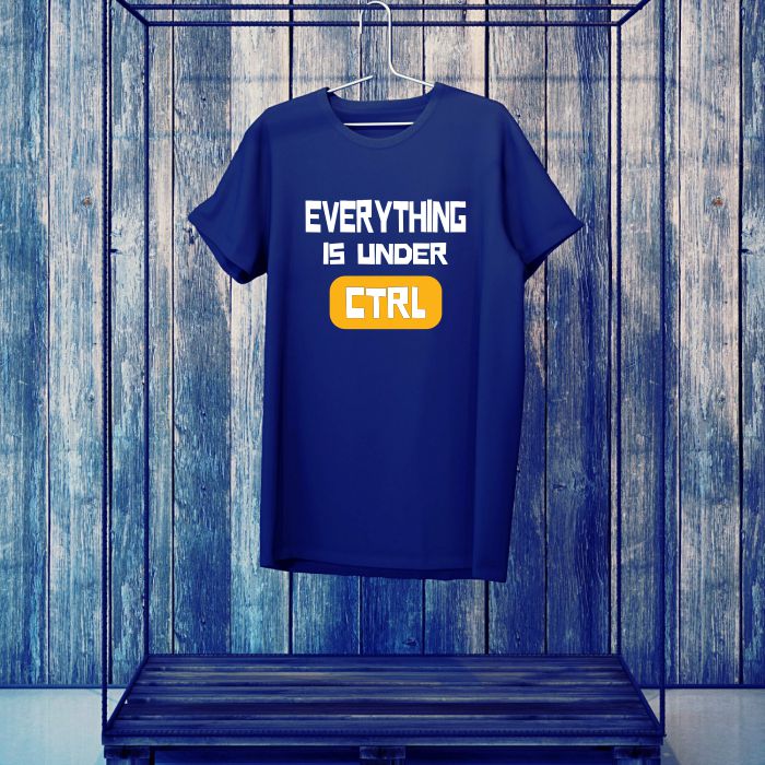 Programmers T-Shirt Everything is under CTRL exclusive at T Bhai