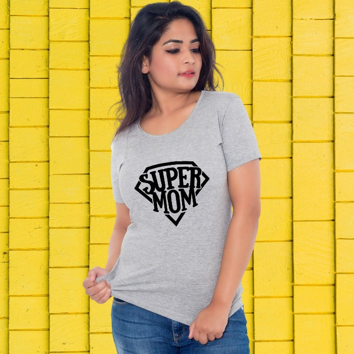 Super Mom T-Shirt for Women exclusive at T Bhai