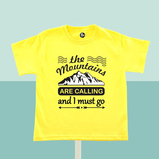 The mountains are calling and I must go vacay tees - T Bhai