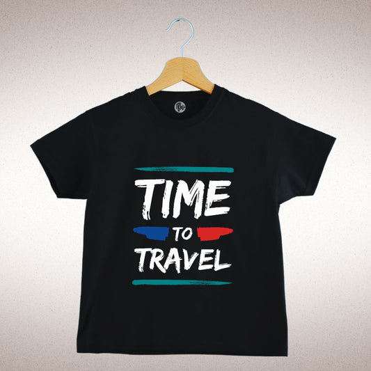 Time to Travel Vacation T-Shirts - T Bhai