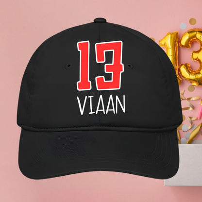 Personalized Cap for 13th Birthday Celebration - T Bhai