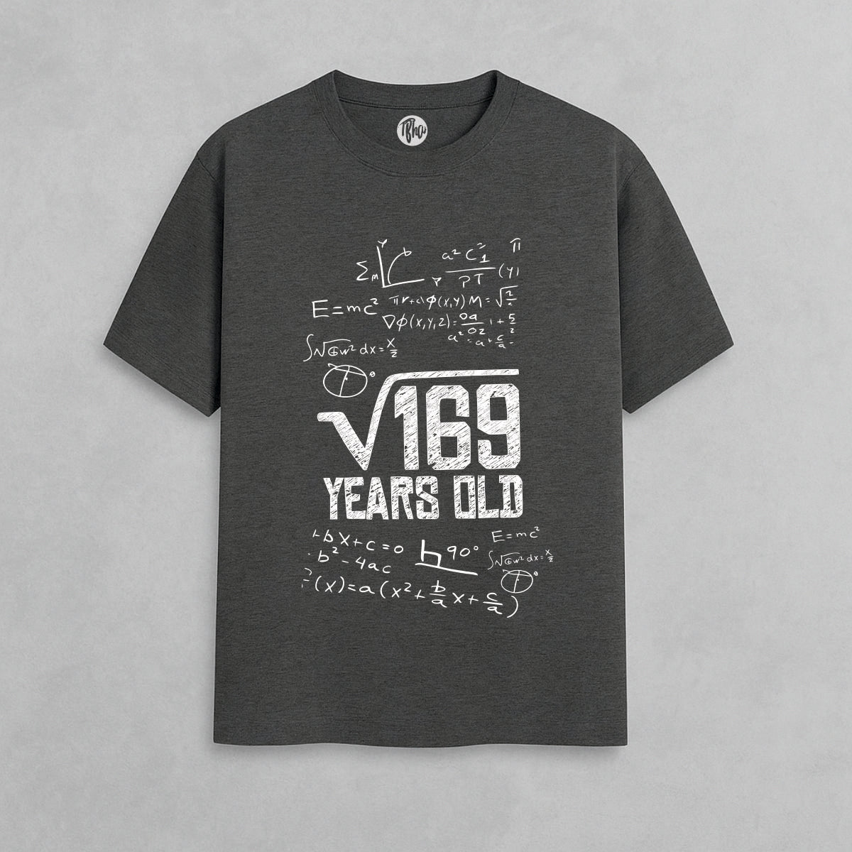 13th Birthday T-Shirt | Cool √169 Years Old Math Tee for Teens