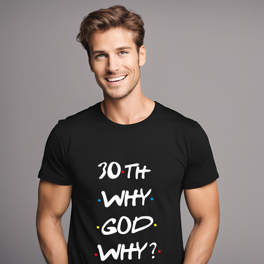 30th Birthday T-Shirt in Friends theme - T Bhai