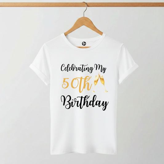 Personalized 50th Birthday & Birthday Squad T-Shirts